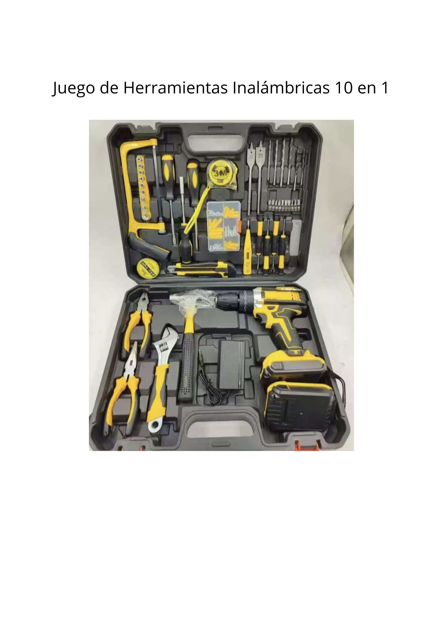 Juego De Herramientas Inalámbricas 10 G